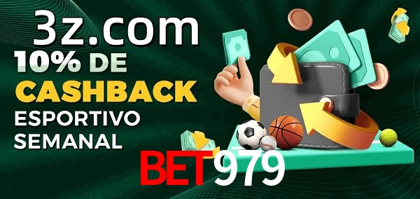 10% de bônus de cashback na BET979