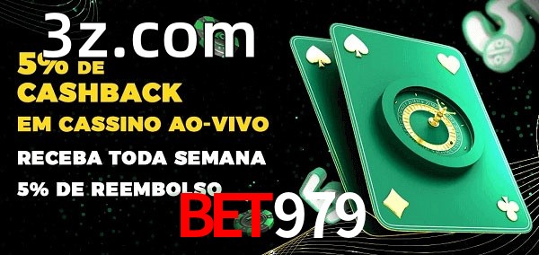 Promoções do cassino ao Vivo BET979